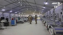 افتتاح مستشفى ميداني ثان في البحرين على جزيرة اصطناعية