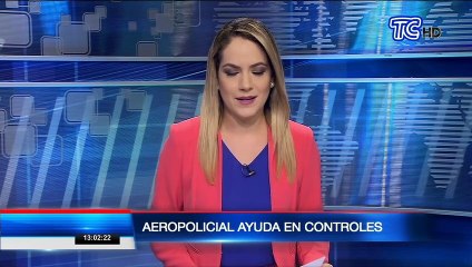 Aeropolicial ayuda en controles para evitar aglomeración de personas
