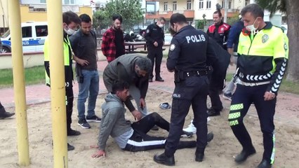 Bebeğini rehin alan vicdansız baba tutuklandı