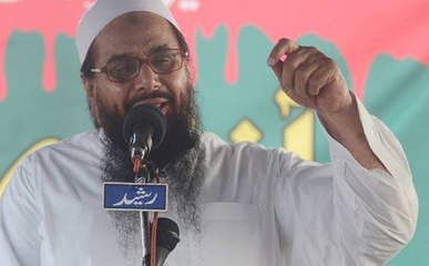 हाफिज सईद की नजरबंदी के खिलाफ पाकिस्तान में प्रदर्शन