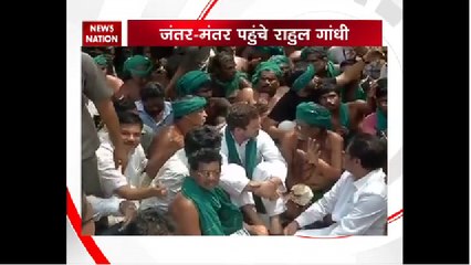 राहुल गांधी किसानों से मिलकर बोले- पीएम ने अमीरों के कर्ज माफ कर दिए तो इनके क्‍यों नहीं कर रहे