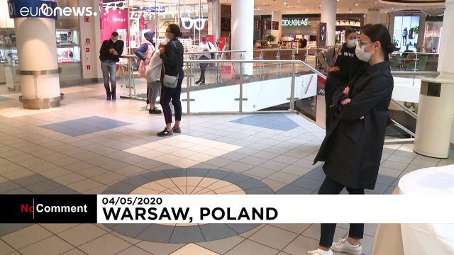 Polonia reabre sus centros comerciales