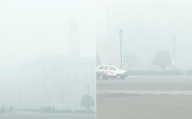 दिल्ली में कोहरे का कहर, लोगों की बढ़ी परेशानियां