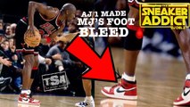 Michael Jordan Says The Air Jordan 1 Sneaker Made his Feet BLEED on The Last Dance Documentary
