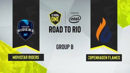 CSGO - Copenhagen Flames vs. Movistar Riders [Overpass] Map 2 - ESL One Road to Rio - Group B - EU