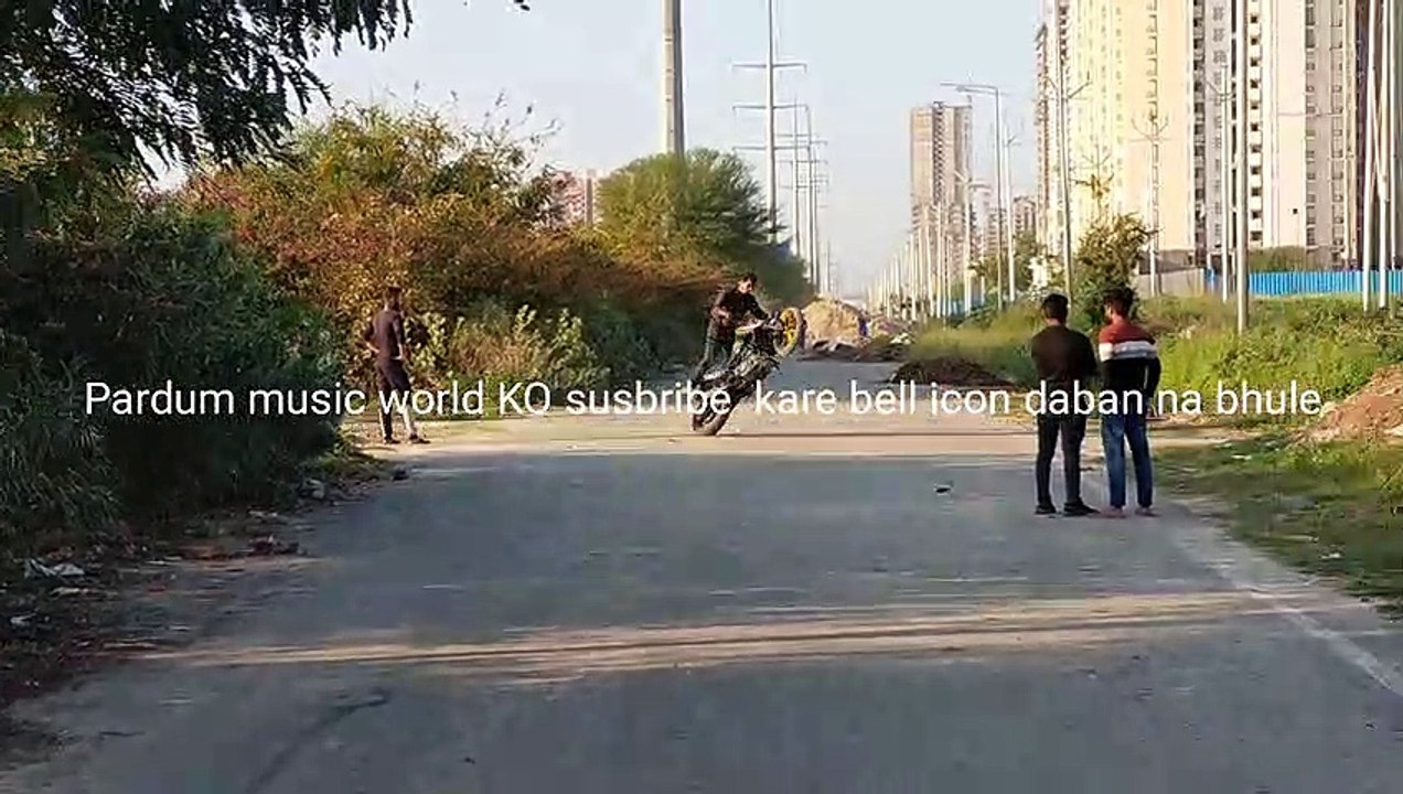 KTM stunt