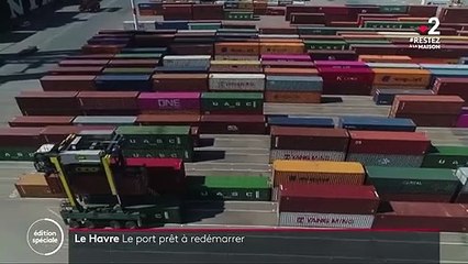 Déconfinement : le port du Havre prêt à redémarrer