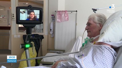 Coronavirus : un robot pour éviter l’isolement des malades