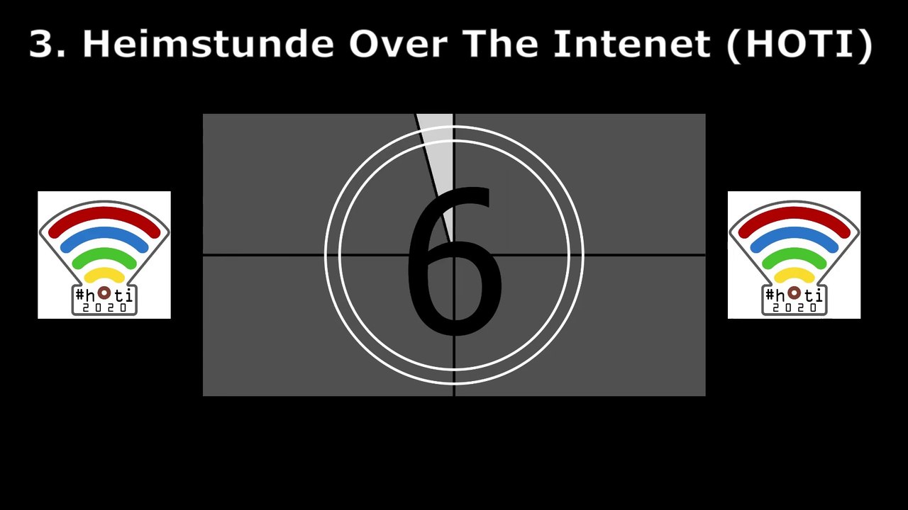 Virtuelle Heimstunde III HOTI