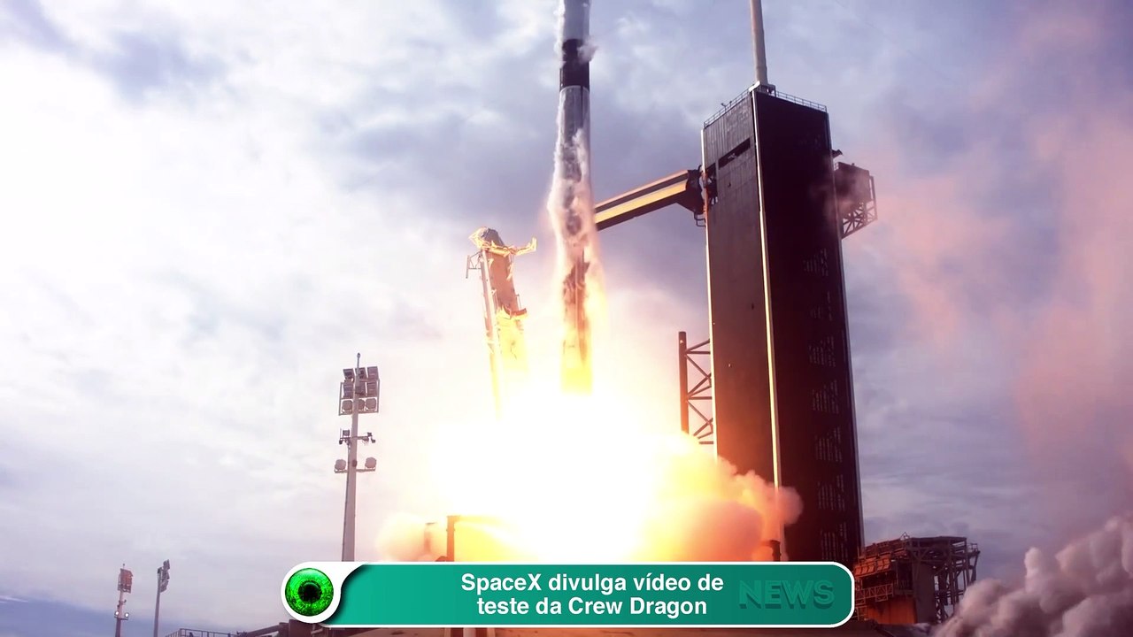 SpaceX divulga vídeo de teste da Crew Dragon