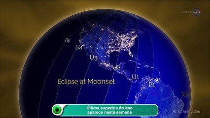 Última superlua do ano aparece nesta semana