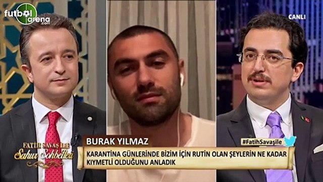 Burak Yılmaz, Sahur Sohbetleri programına konuk oldu
