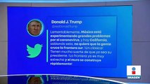 México experimenta problemas muy graves por el coronavirus: Trump