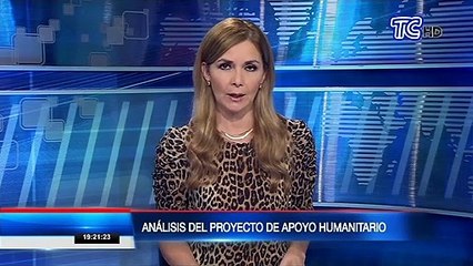 Finalizó primer debate por Ley de Apoyo Humanitario en la Asamblea Nacional