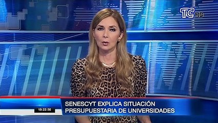 Senescyt explica situación presupuestaria de universidades