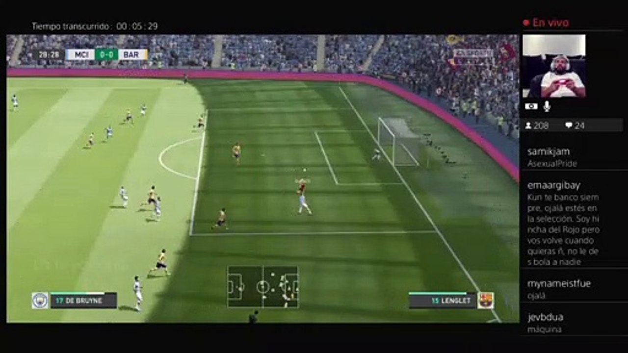 EL KUN AGÜERO en TWITCH - PRIMER GOL en FIFA