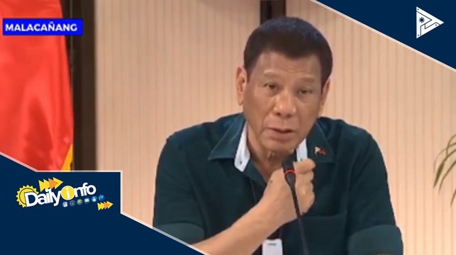 Pres. Duterte, may pabuya sa mga magsusumbong sa mga opisyal na nagnanakaw ng ayuda