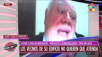 Los vecinos del edificio no quieren que atienda en el consultorio