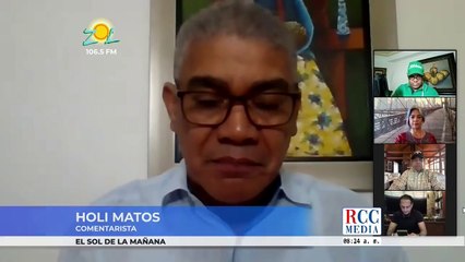 Holí Matos: Pide reducir toque de queda de 9pm a 5am para garantizar sana distancia.