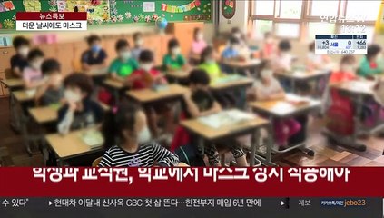 초여름에도 마스크…"에어컨 켤 수 있나"