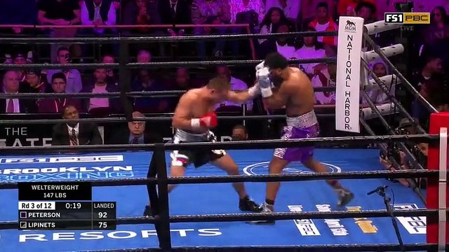 Sergey Lipinets vs. Lamont Peterson Full Fight