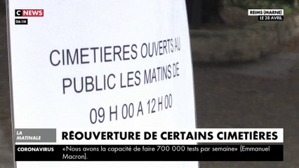 Le maire de Reims rouvre ses cimetières