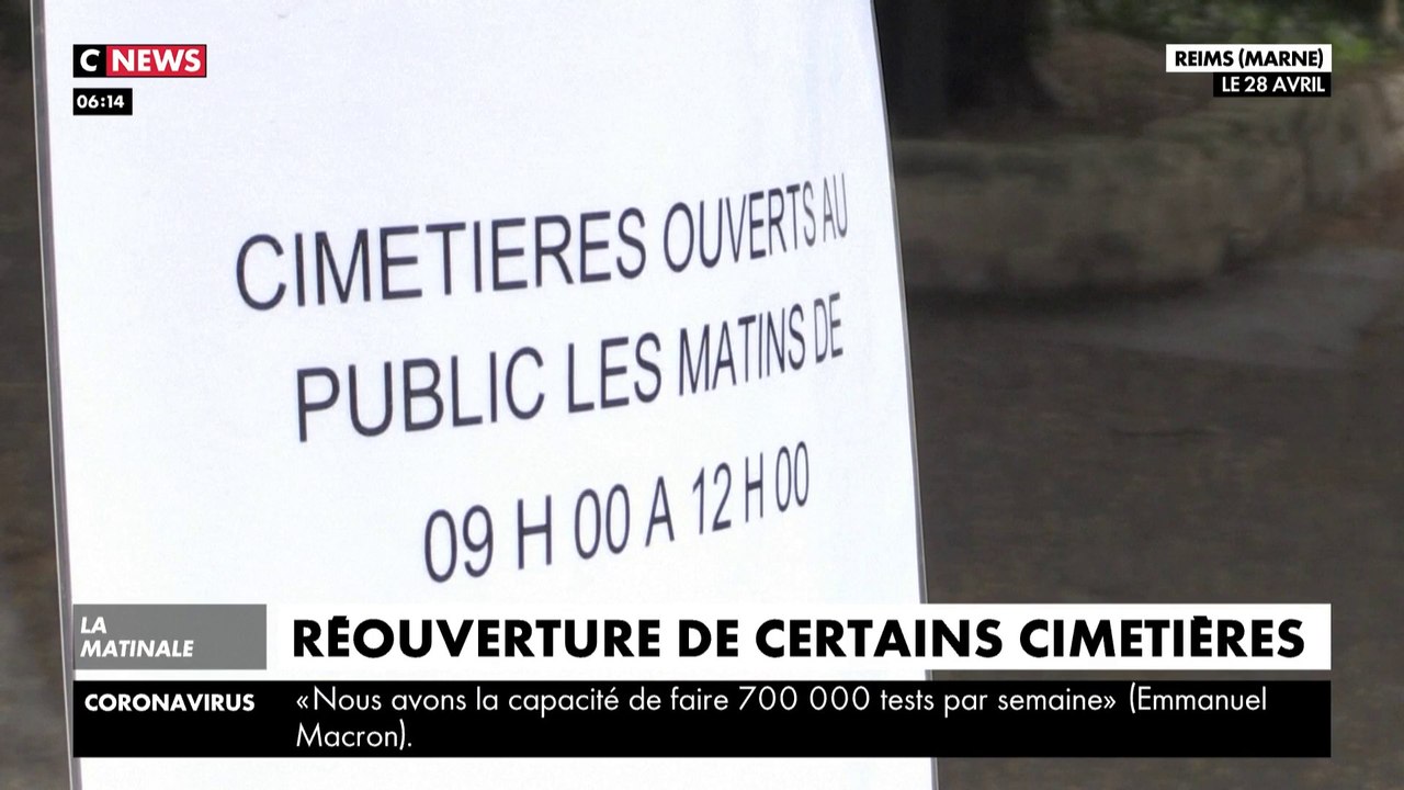 Le maire de Reims rouvre ses cimetières