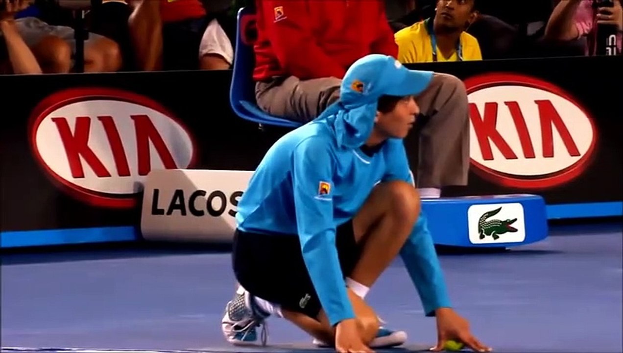 Top Tennis Ball Boy Girl Catches video Dailymotion