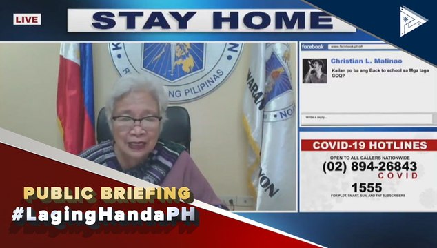 DepEd, nakahandang maglatag ng rekomendasyon sa IATF patungkol sa pagbubukas ng klase ngayong taon