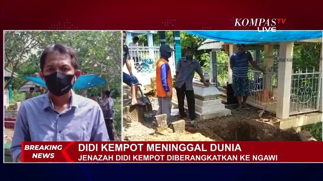 Persiapan Pemakaman Didi Kempot di Ngawi, Jawa Timur