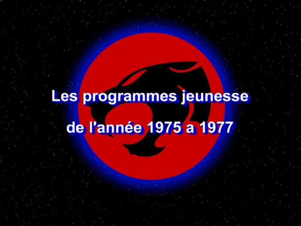 DAnime programmes jeunesse des années 1975 à 1977