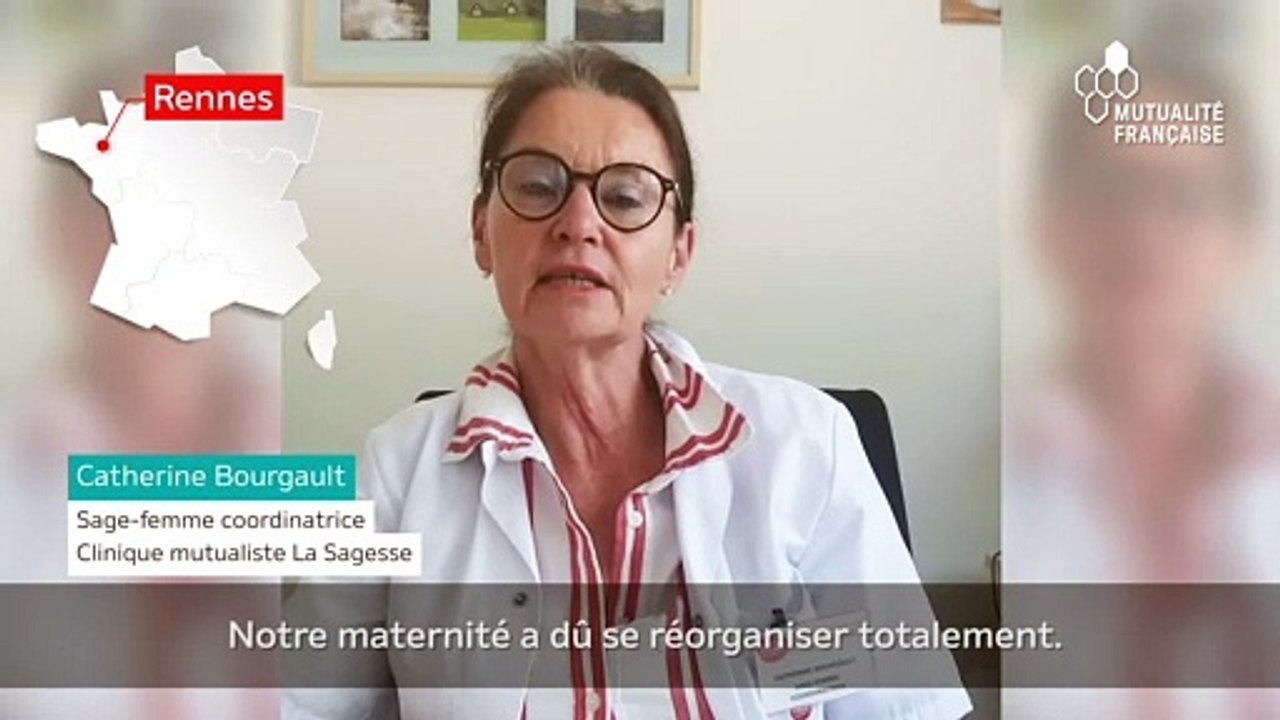 Catherine Bourgault, sage-femme coordinatrice à La Sagesse