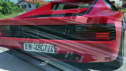 ferrari testarossa (on board)