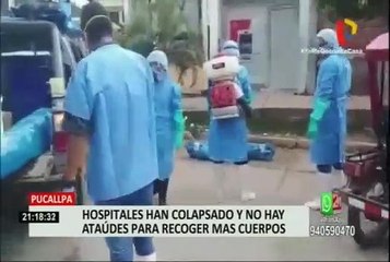 Coronavirus en Perú: Pucallpa golpeada por crisis sanitaria
