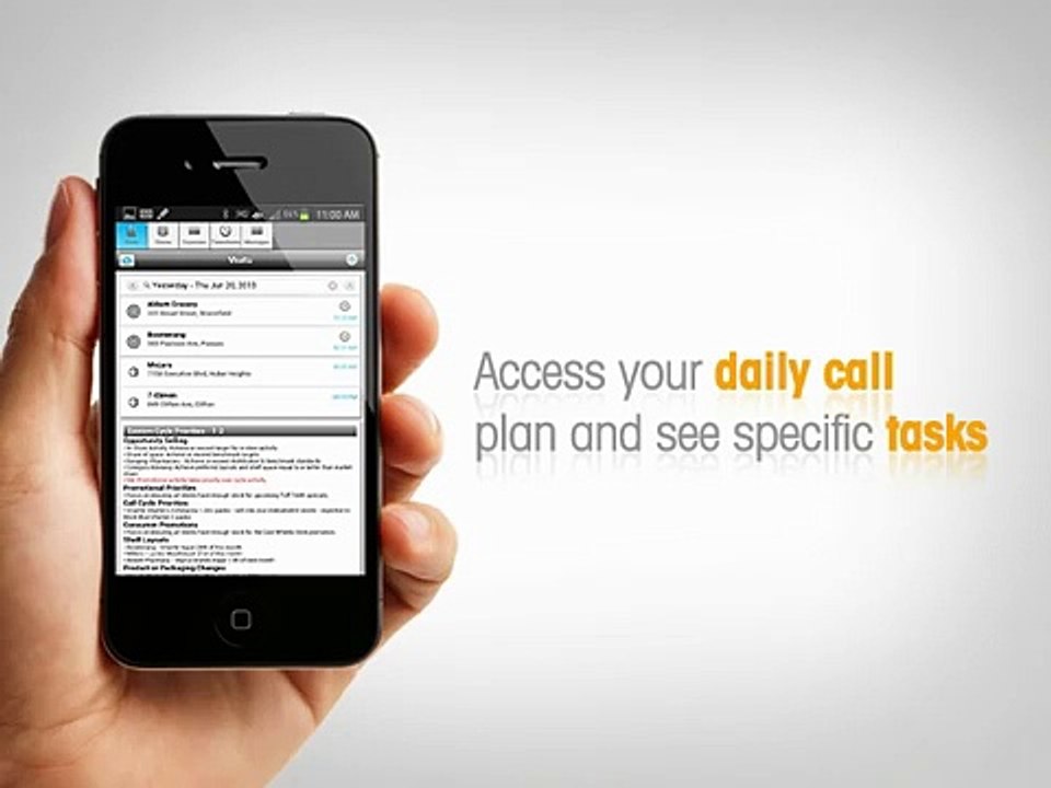 StayinFront TouchCG – Consumer Goods Mobile Application