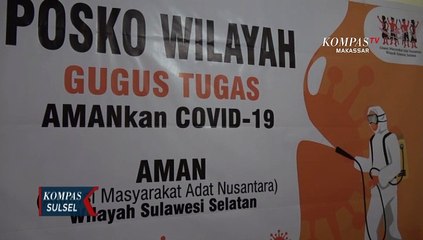 Aman Sulsel Produksi Masker Untuk Disalurkan Kepedalaman