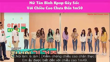 Nữ Tân Binh Kpop Gây Sốc Với Chiều Cao Chưa Đến 1m50