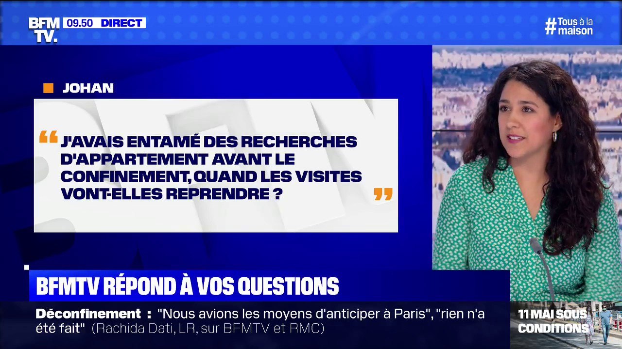 Quand les visites d'appartement vont-elles reprendre ? BFMTV répond à vos question