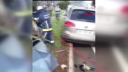 Cip ile otomobil çarpıştı: 1 ölü, 1 yaralı