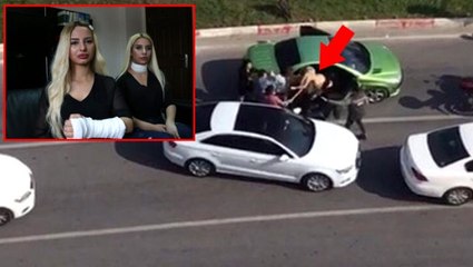 Trafikte sopalı saldırıya uğrayan kadınlar konuştu: Gücümüz yetmedi