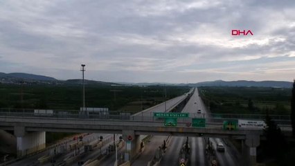 Mersin için kısıtlama kalktı, TAG otoyolu hareketlendi