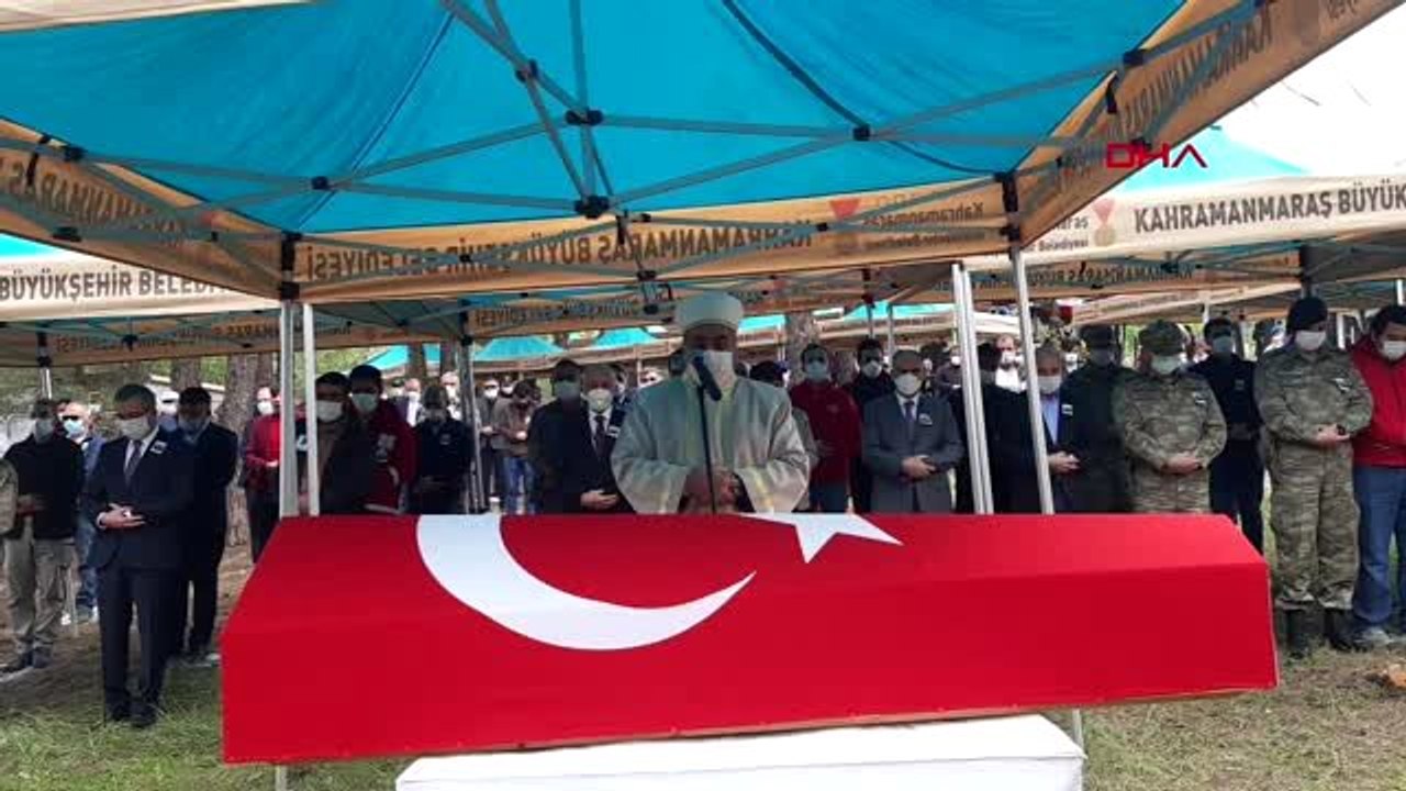 Kahramanmaraş Şehit Piyade Uzman Onbaşı Bekir Gündeş son yolculuğuna uğurlandı