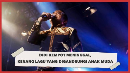 Didi Kempot Meninggal, Kenang Lagu yang Digandrungi Anak Muda