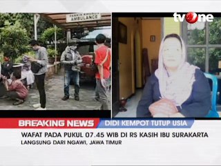 Didi Kempot Dimakamkan di Ngawi