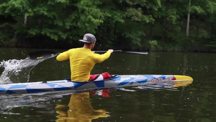 Déconfinement: Maxime Richard (Kayak) reprend l'entraînement