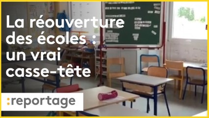 Le casse-tête de la réouverture des écoles