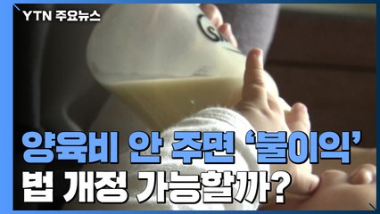 양육비 안 주면 운전면허 정지...법 개정 가능할까? / YTN