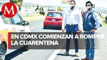 La CdMx advierte sobre repunte de la movilidad en pandemia por covid-19