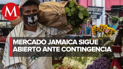 Comerciantes del mercado Jamaica piden nos les prohíban vender ante pandemia
