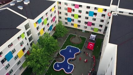 Karantinadaki vatandaşlara mehteran sürprizi